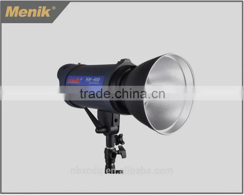 KM multi-function photography studio photo flash light with digital display