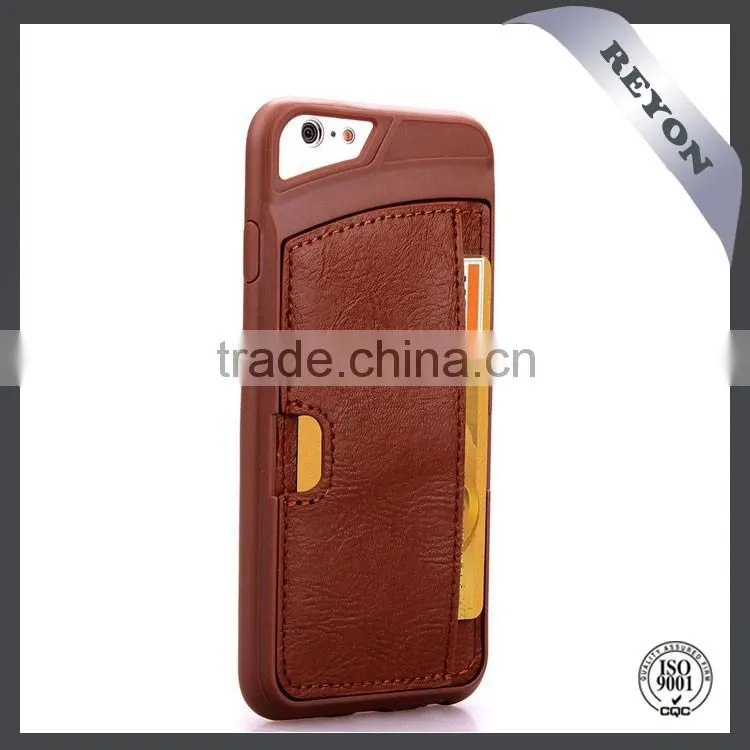 Case for iPhone 6 leather case ,Protective Leather with Credit Card Holders ,Smartphone case for iPhone 6