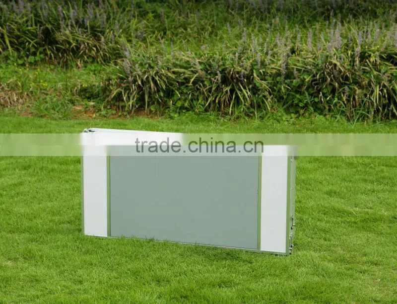 Korea brushed silver handy garden folding picnic table
