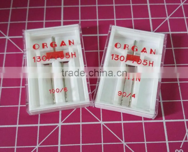 Organ Needles 130/705H Twin needle 80/4MM 100/6MM Domestic Sewing Machine Twin Needle