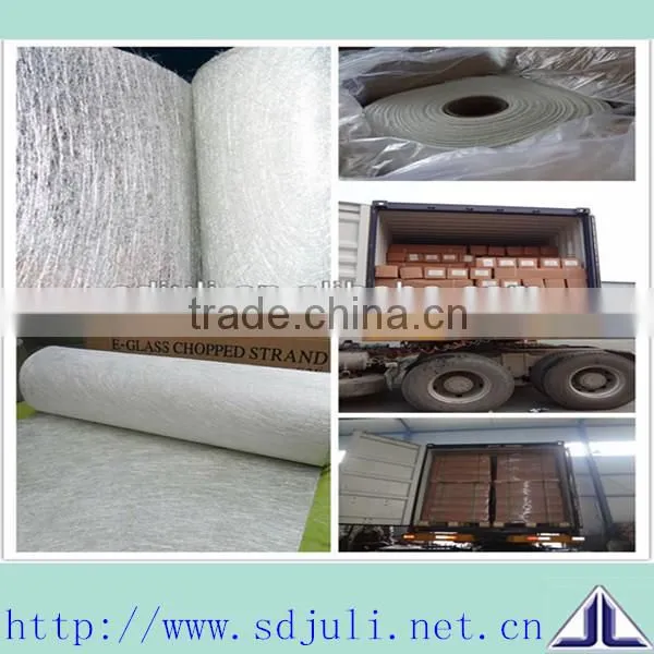 E-Glass fiberglass chopped strand mat 300g/m2 with Powder