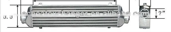 Bar Plate Front Mount universal Intercooler