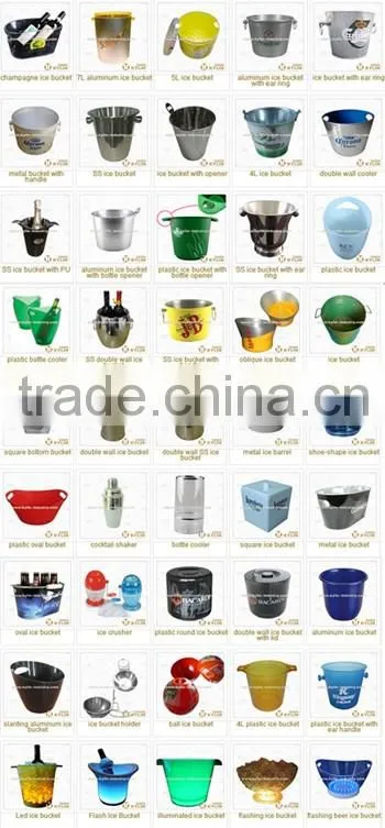stainless steel ice bucket