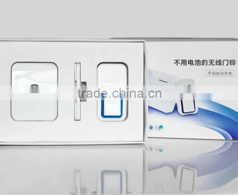 Batteryfree wireless doorbell; wireless doorbell plug in