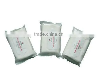 Skin Care Use and Spunlace Material wet wipe