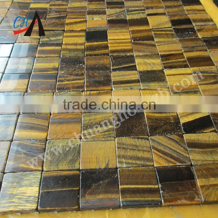 pattern tiger eye mosaic,marble floor slab,wall tile,home decoration