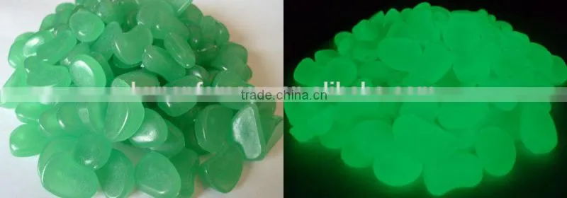 glow pebbles,glow in the dark pebbles