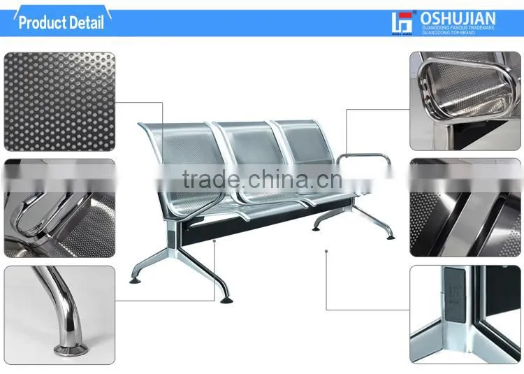 stainless steel chair furniture waiting chairs SJ620