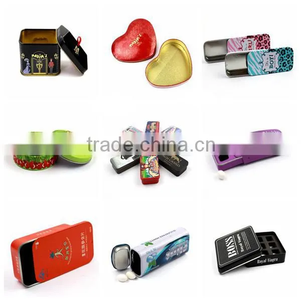 novelty shape tin can / gift tin can / coffee tin can