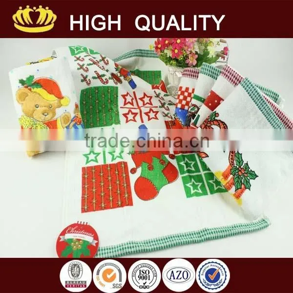 Wholesale promotional cheap custom linen cotton tea towel