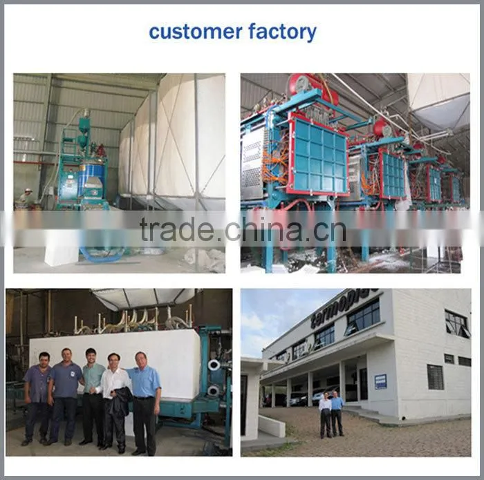 High grade size reducer eps foam polystyrene compactor