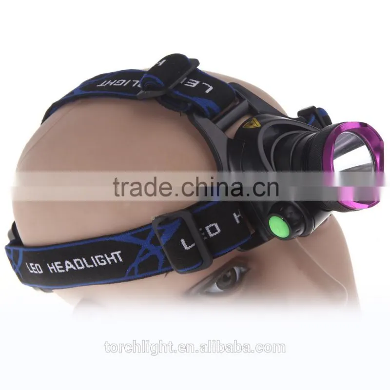 CRE E XM-L T6 LED Rechargeable Headlamp Headlight 2000LM with Car/AC Charger