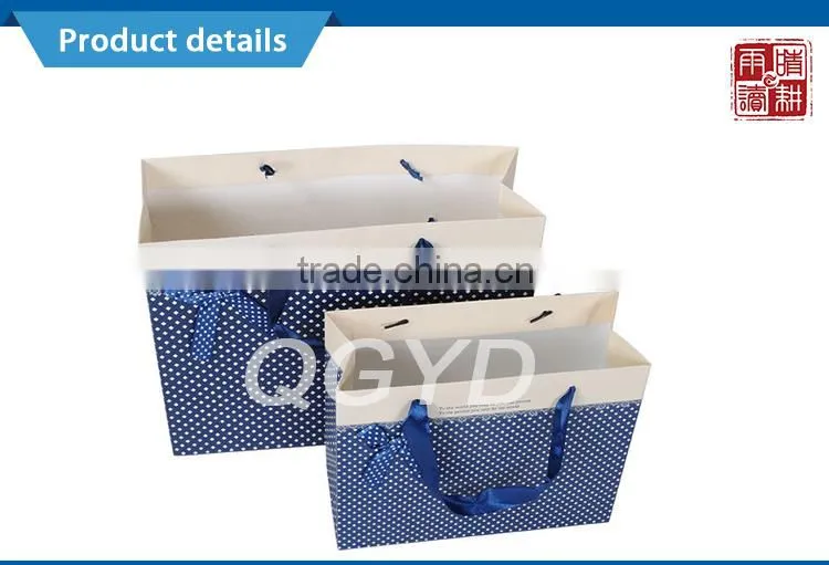 Elegant design packaging custom package eco-friendly gift bag