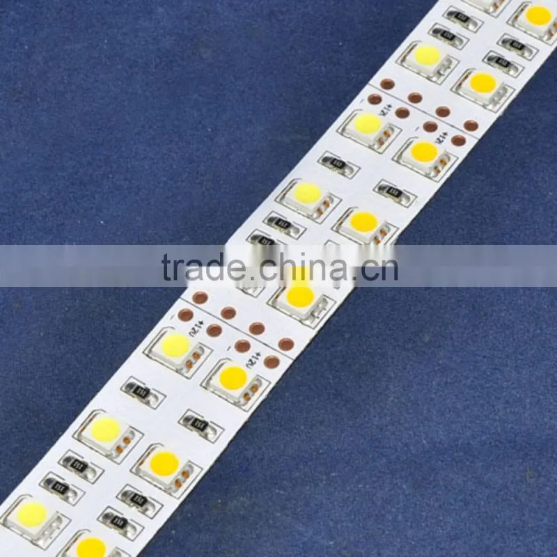 double row 5050 144w RGB 120 leds strips LED 5m 12v