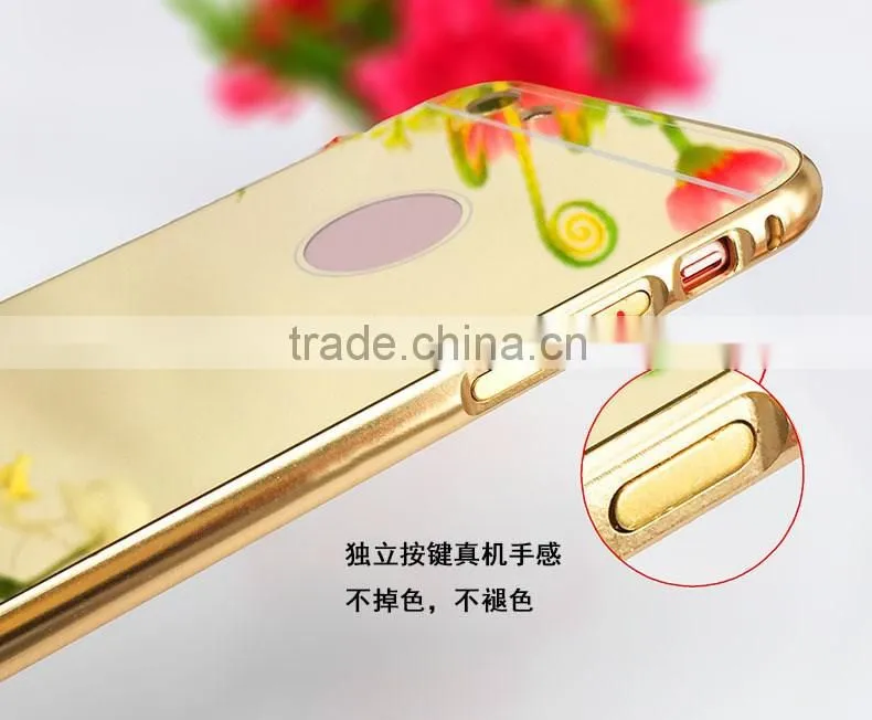 Hot Sale Mobile Phone Aluminum Mirror Case For IPhone 6s