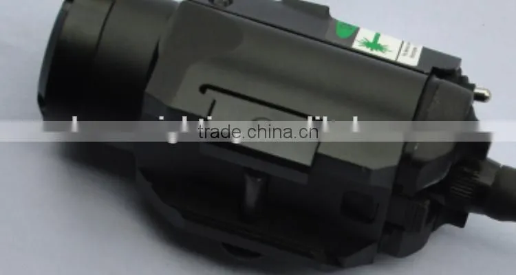 Green Tactical Laser Sight scope and LED flashlight for guns and the other long rifles