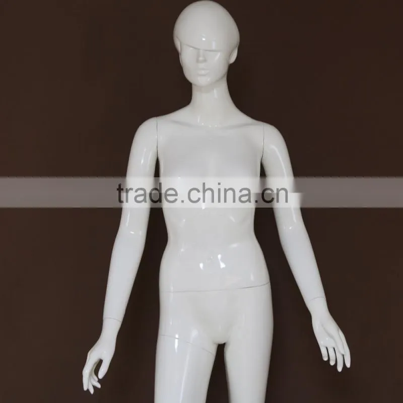 Full body fashionable female mannequin for clothing