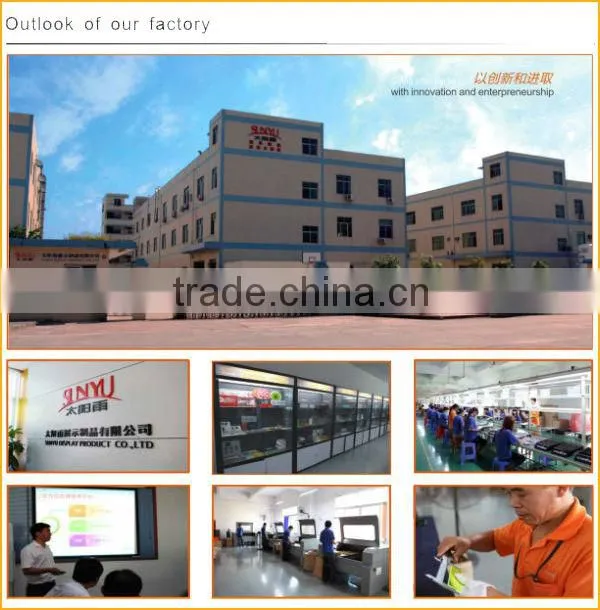 The World Top 500 Brands Design Acrylic LED Display