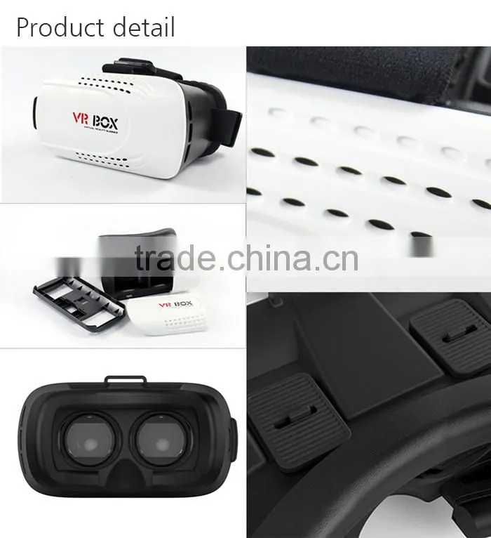 2016 Fashion Style VR Box OEM 3D Video Glasses