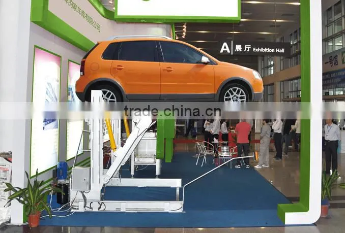 Car luffing simple lifting parking system