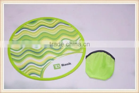 Promotional foldup foldable frisbee