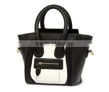 Popular Western Style Ladies PU Leather Bags Handbag OEM Women's Tote Hand Bag Wholesale
