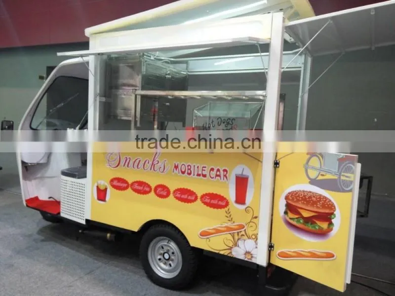 Mobile fast food car
