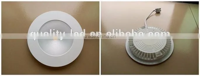 Recessed LED downlight with COB chip