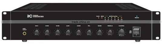 ITC AP Series 60W 120W 240W 2 Mic Input and 1 Line Input Mixer PA Amplifier 100 V