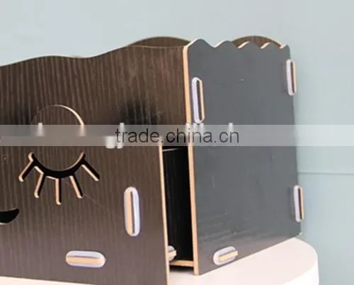 News Arrivel daily use item storage bins MDF storage box for girls comestic
