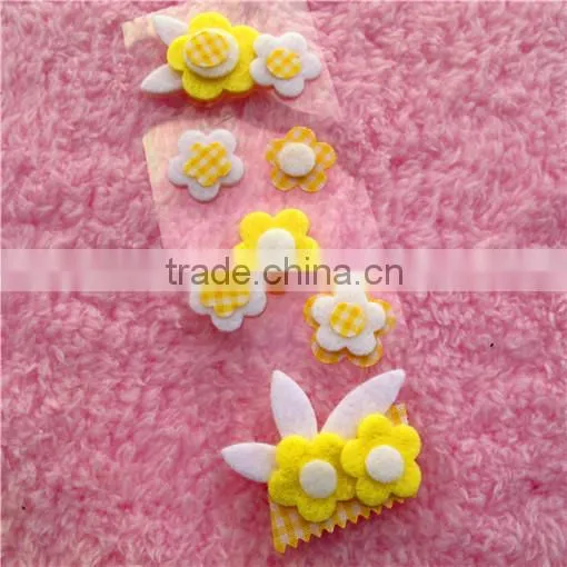 2015 New arrival cartoon wall felt sticker for scrapbook