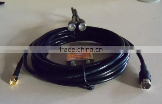 Yetnorson RF antenna pigtail antenna RF cable F connector to SMA connector