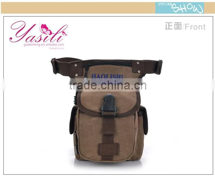 canvas Waist bag;men waist bag;fishing waist bag