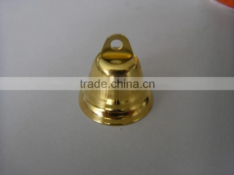 Christmas small decorative jingle bells in metal