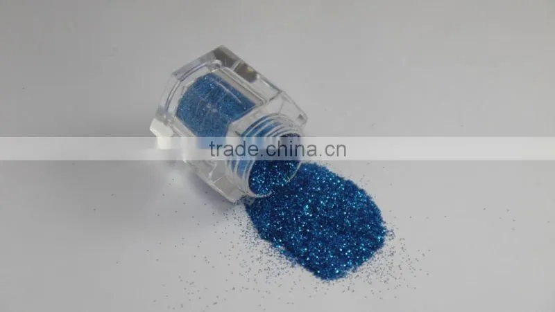 0.2mm PET Blue Glitter Powder