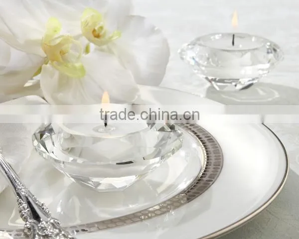 high quality purple crystal wholesale wedding favor crystal flower design