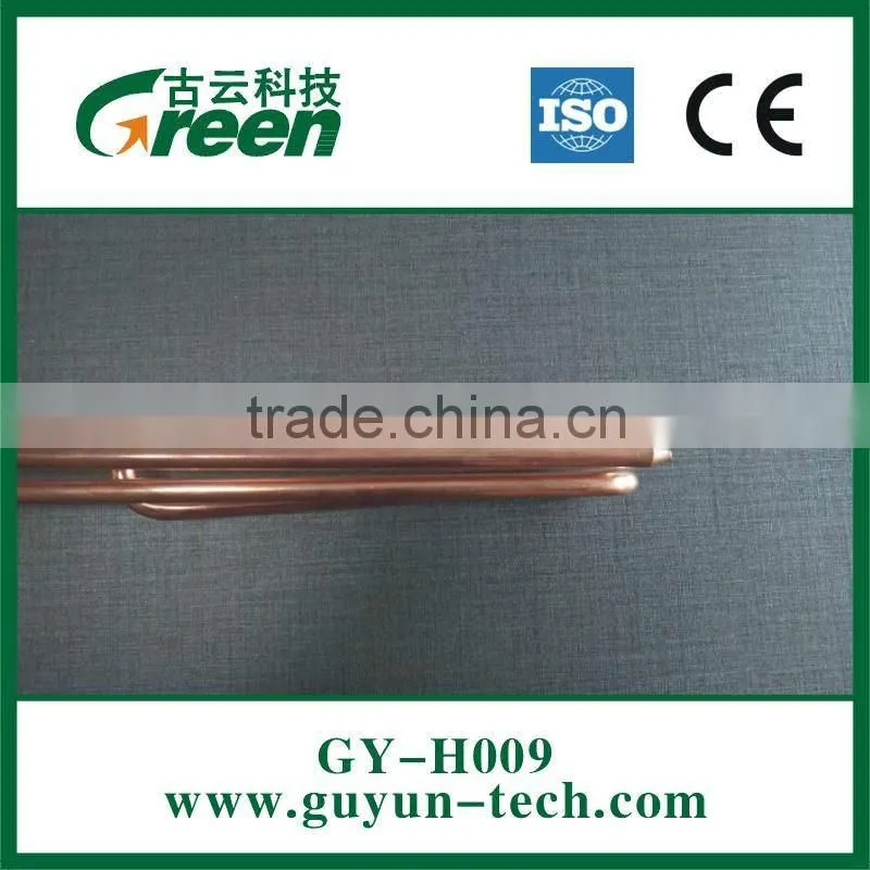 Copper pipe heating element Bended tube Brass flange