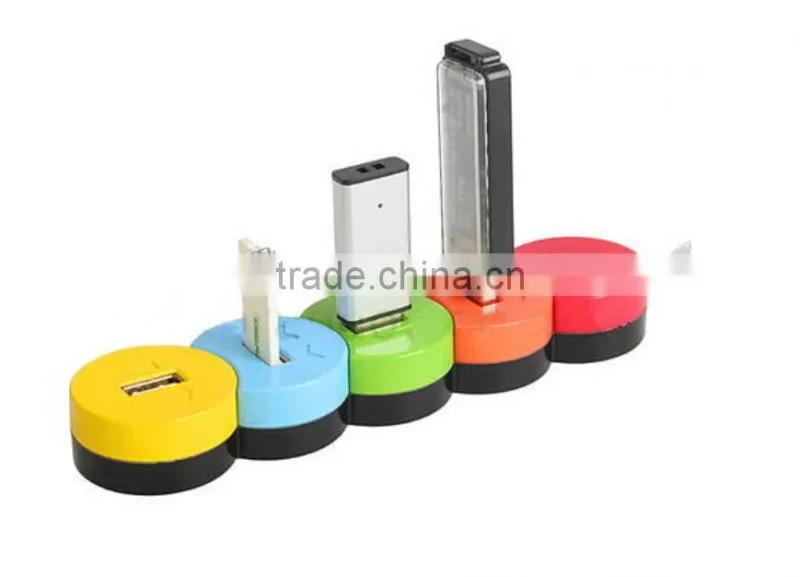 4 Port Smile-shaped High-speed USB 2.0 Hub