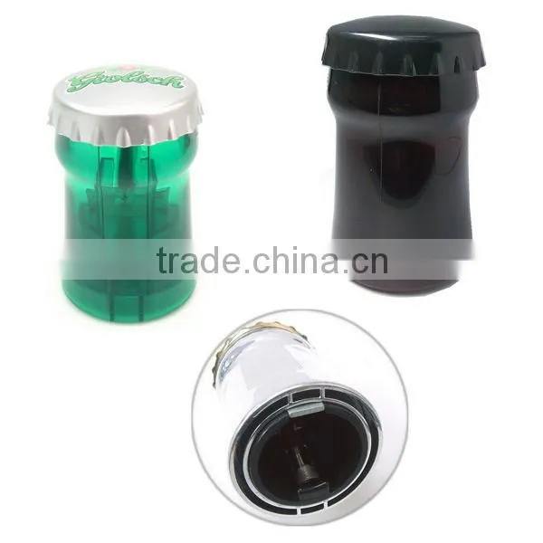 Barrel shaped bottle opener, stainless steel bottle opener, beer bottle opener