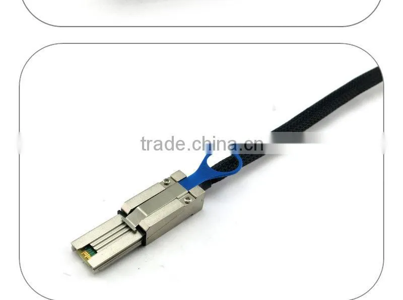 1m External Mini SAS 26pin (SFF-8088) Male to Internal Mini SAS 36pin (SFF-8087) Male Cable