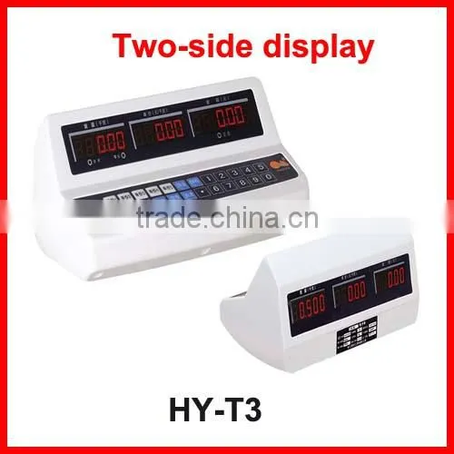 Digital weighing scale indicator