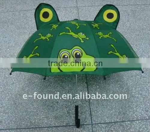 Cartoon Kids Wooden Umbrella
