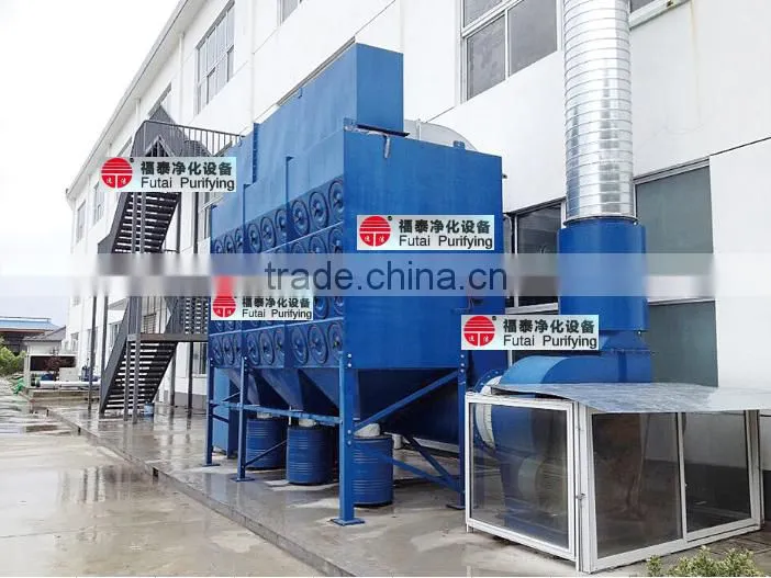 Big Airflow Cartridge Filter Dust Extractor machine/system