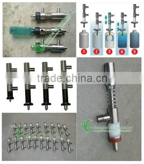 liquid filling valve / cng bottle water filling nozzle (cc6)