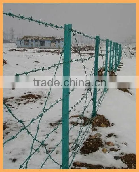 Building Barbed Wire Fences Low Cost and High Security