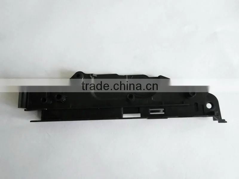 2016 plastic injection molded design blue transparent plastic parts