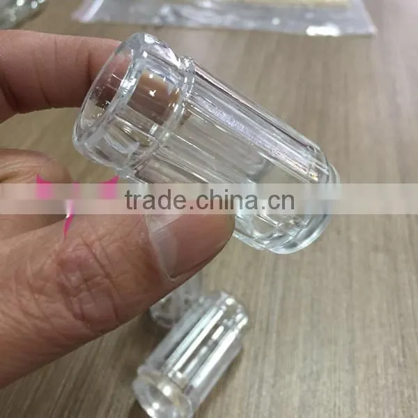 Amazing!!! Total clear clear nail stamper can see anything(clear head+clear holder)
