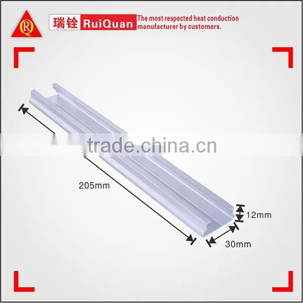 OEM 6000 Series Aluminum Extrusion Long Heat Sink, Dongguan