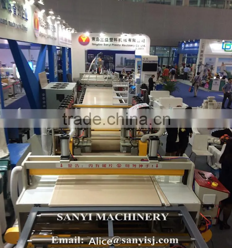 PVC crust foam board making machine SJ80/156