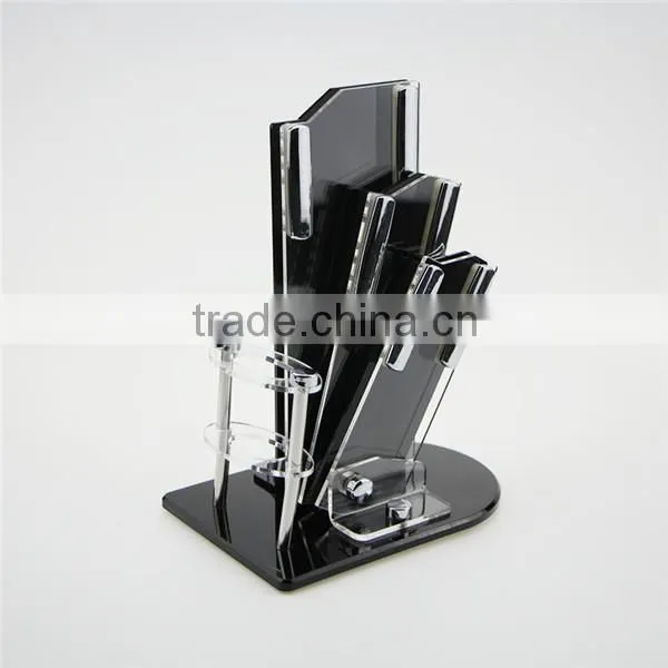 Low price wooden knife block knife sets